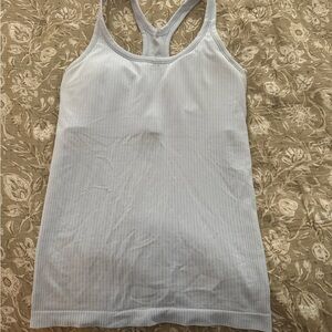 Lululemon Athletica Baby Blue Ebb to Street Tank Top